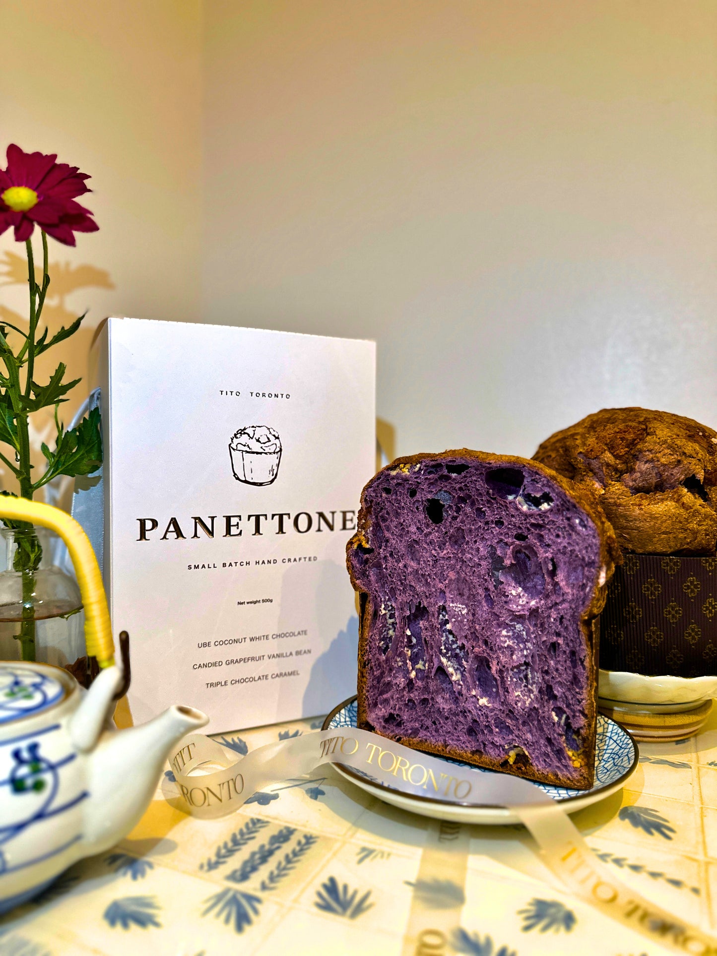 Panettone Tasting with Tea Pairing (November 26, Wednesday, 5:30PM-6:15PM)