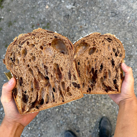Triple Chocolate & Caramel Panettone